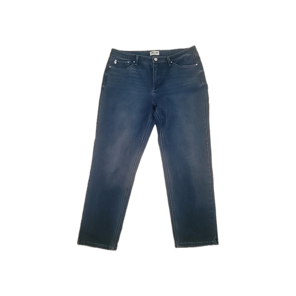 Seven‎ For All Mankind Denim Bootcut Style Blue Jeans 16 Western Outdoor Casual